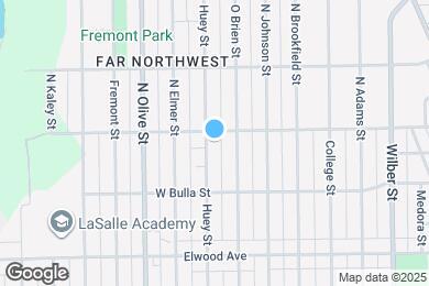 Map image of the property - 1650 Huey St