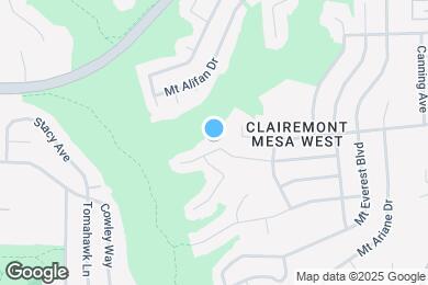 Map image of the property - 4784 Mount Almagosa Dr