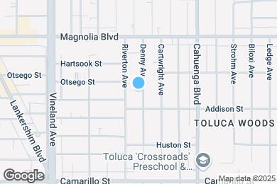 Map image of the property - 5031 Denny Ave