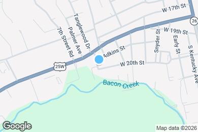 Map image of the property - 720 20th St