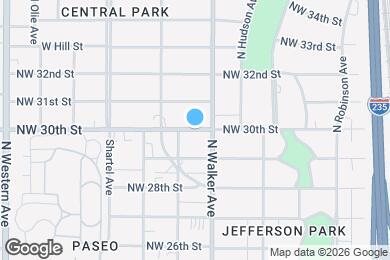 Map image of the property - 514 NW 30th St