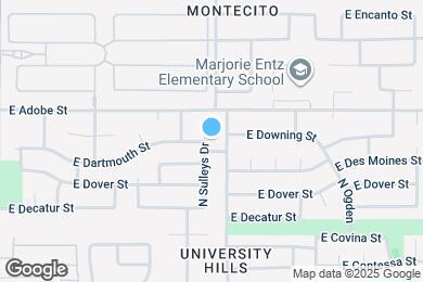 Map image of the property - 727 N Sulleys Dr