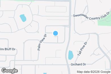 Map image of the property - 2152 Palm Crest Dr