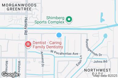 Map image of the property - 6818 Robinswood Ln