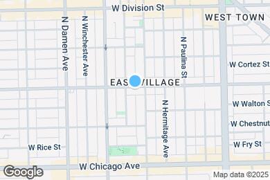 Map image of the property - 1815 W Augusta Blvd