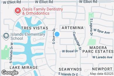 Map image of the property - 1207 W Riviera Dr
