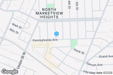Map image of the property - 140 Pennsylvania Ave