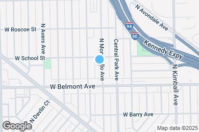 Map image of the property - 3242 N Monticello Ave