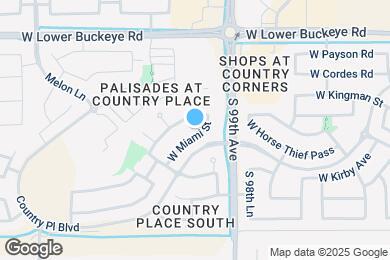 Map image of the property - 10006 W Miami St
