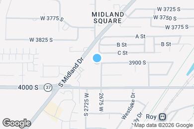Map image of the property - 3917 S 2675 W