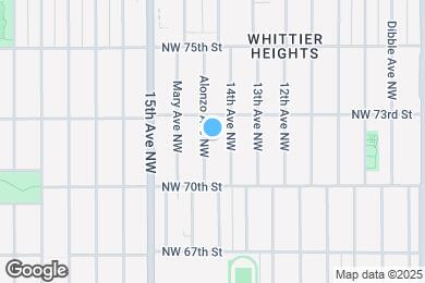 Map image of the property - 7040 Alonzo Ave NW