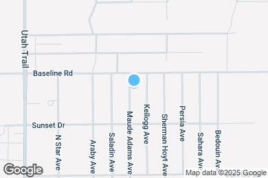 Map image of the property - 7345 Maude Adams Ave