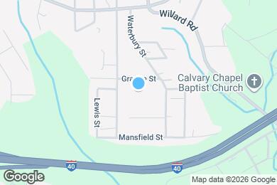 Map image of the property - 1620 Granite St