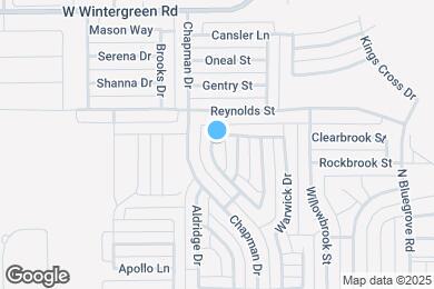 Map image of the property - 1554 Cardigan Ln