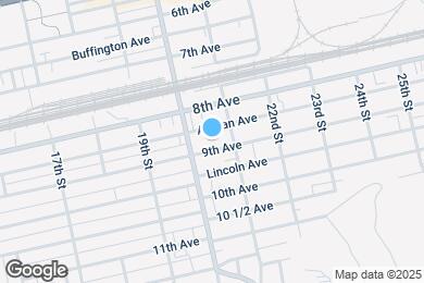 Map image of the property - 2014 9th Ave