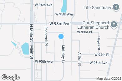 Map image of the property - 9380 McKinley St