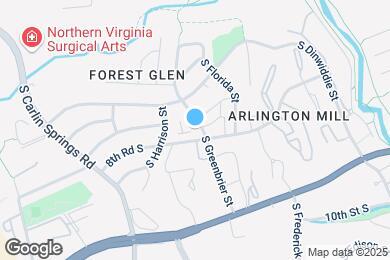 Map image of the property - 818 S Greenbrier St