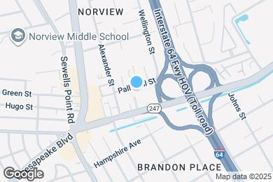 Map image of the property - 1265 Pall Mall St