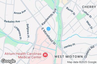 Map image of the property - 1337 E. Morehead Street