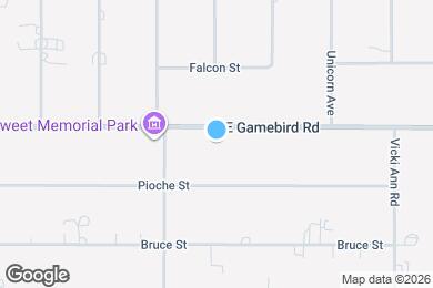 Map image of the property - 1611 E Gamebird Rd