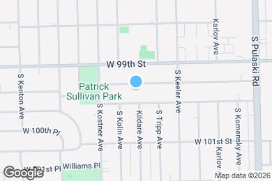 Map image of the property - 4301 W 99th Pl