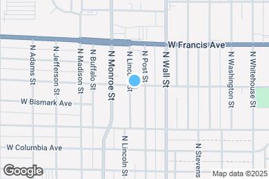 Map image of the property - 6028 N Lincoln St