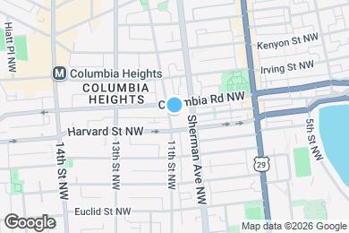 Map image of the property - 2919 11th St NW
