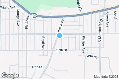Map image of the property - 1613-1615 Taylor Ave.