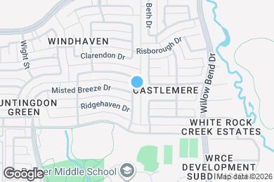 Map image of the property - 4020 Oakmeadow Dr