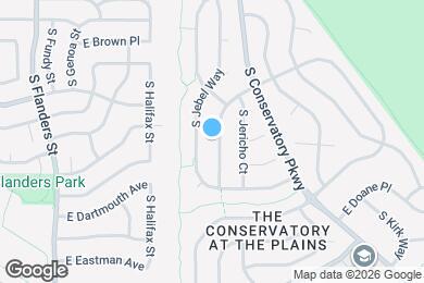 Map image of the property - 3011 S Jericho Way