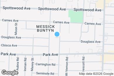 Map image of the property - 805 Brower St