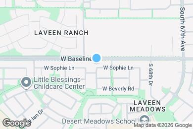 Map image of the property - 7050 W Sophie Ln