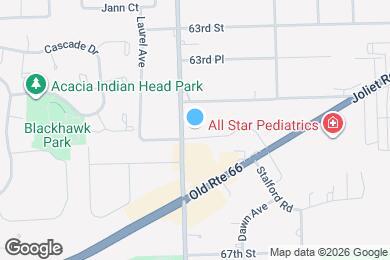 Map image of the property - 10725 Clock Tower Dr