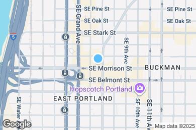 Map image of the property - 629 SE Morrison St