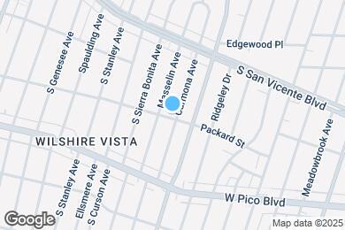 Map image of the property - 1265 Carmona Ave
