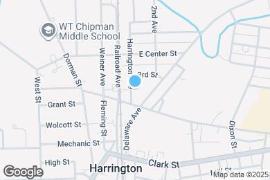 Map image of the property - 206 Harrington Avenue