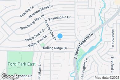 Map image of the property - 807 Grassy Glen Dr