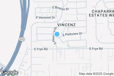 Map image of the property - 2716 S Quinn Ave