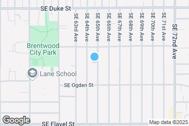 Map image of the property - 6925 SE 65th Ave