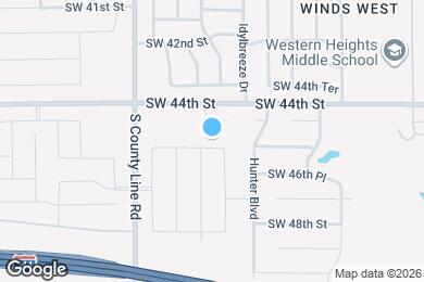 Map image of the property - 8809 SW 46th St