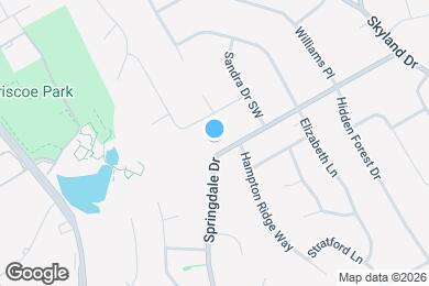 Map image of the property - 2395 Springdale Dr