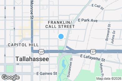 Map image of the property - 509 E Jefferson St