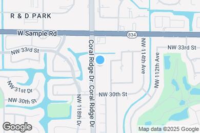 Map image of the property - 3243 Coral Ridge Dr