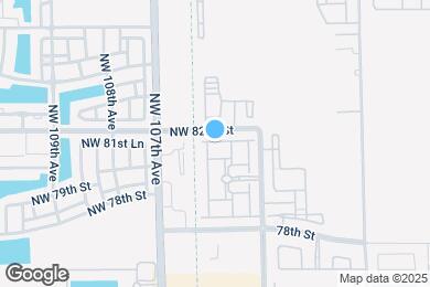Map image of the property - 10574 NW 81st Ter
