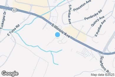 Map image of the property - Secret City Apartments