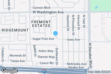 Map image of the property - 5112 Sugar Foot Ave