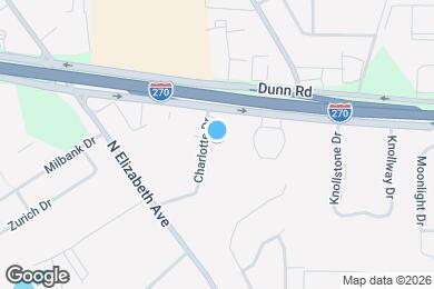 Map image of the property - 1540 Charlotte Dr