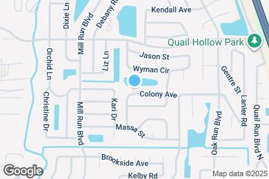 Map image of the property - 1517 Colony Ave