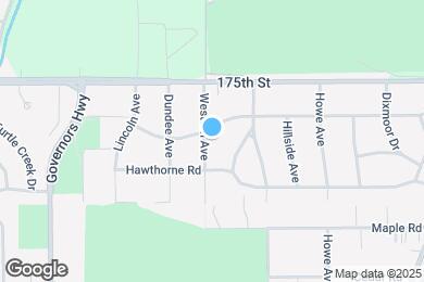 Map image of the property - 17563 Western Ave