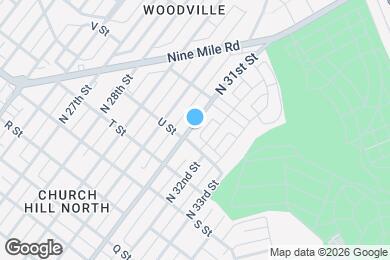 Map image of the property - 1513 N 31st St